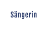 Sängerin